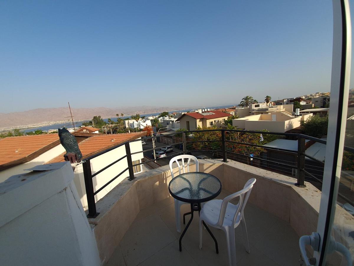 Barak Royal Suites 20 Sea View - ג'קוזי בחצר ומרפסות עם נוף לים Eilat Esterno foto